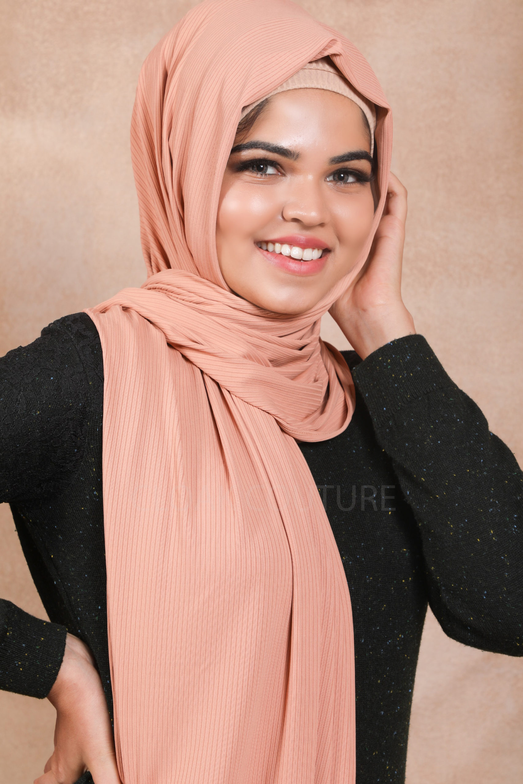 Premium Ribbed Jersey Hijab, Turkish Hijab