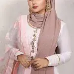 Layla Rhinestone Georgette Hijab