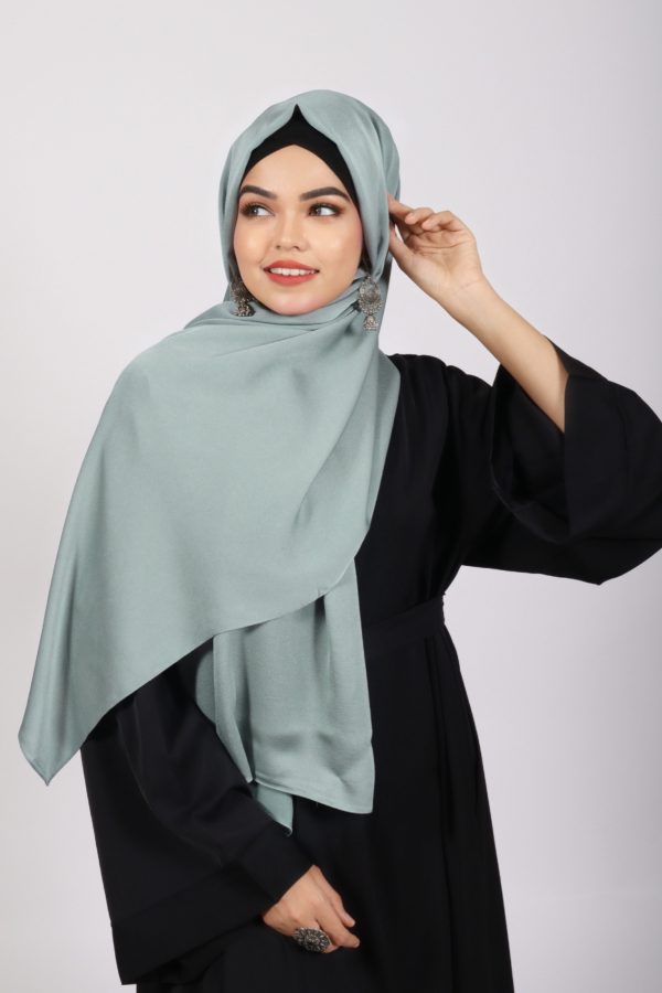 Frozen Mint Turkish Silk Hijab