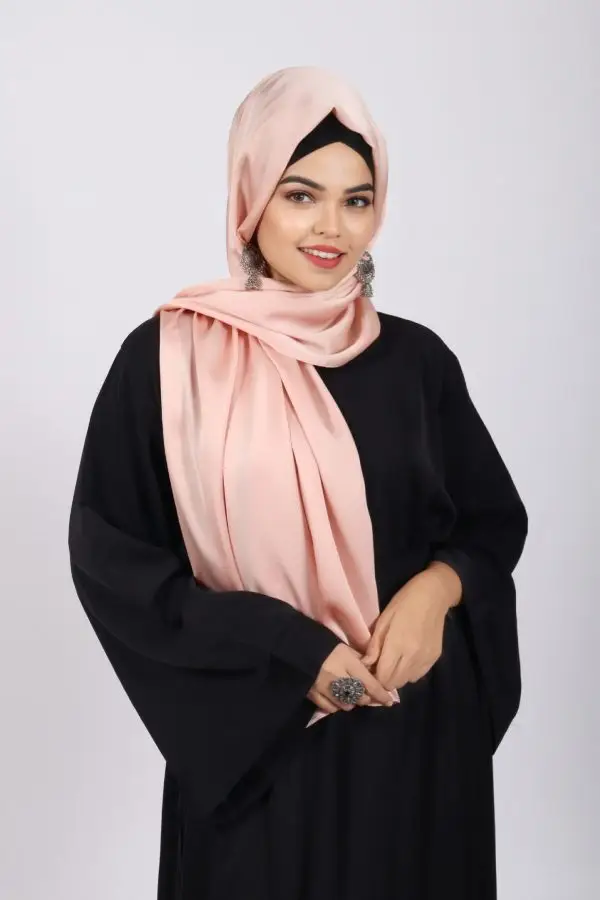 Blush Turkish Silk Hijab