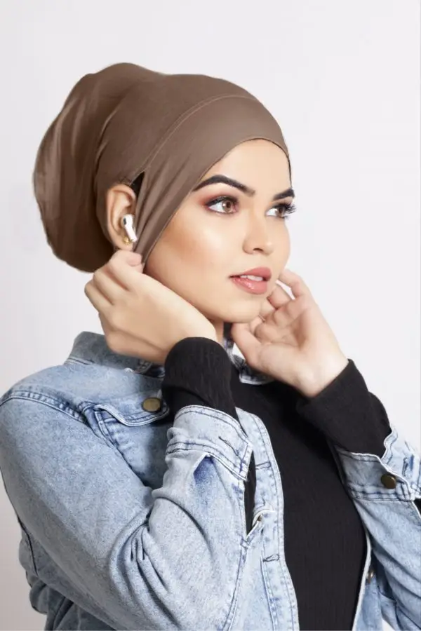 Cedar Ear-slit Access Hijab Cap