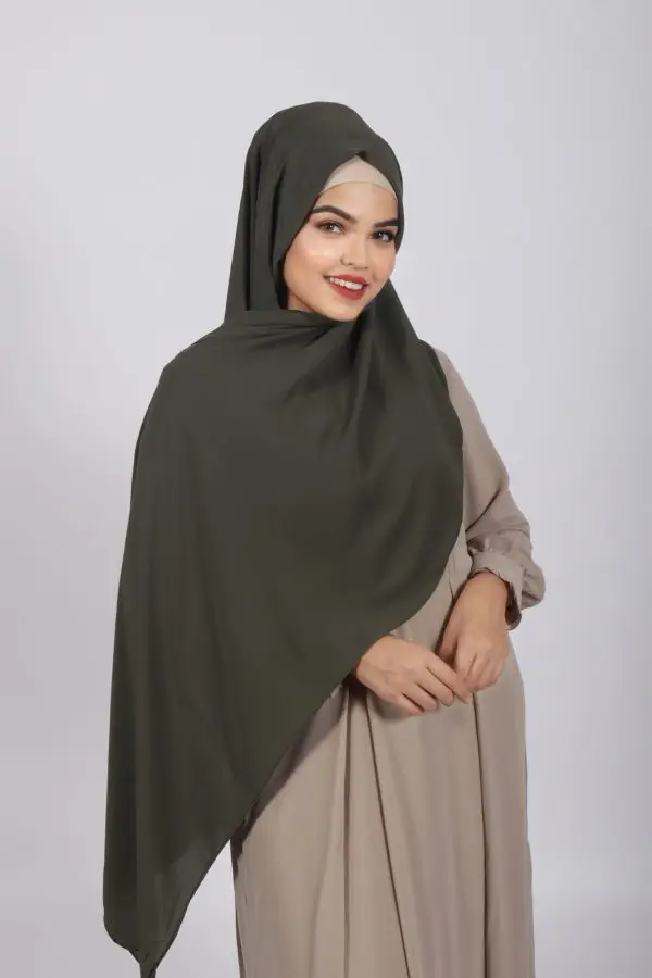 Avocado Turkish Chiffon Hijab