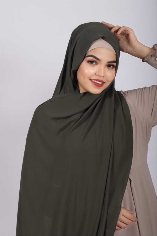 Avocado Turkish Chiffon Hijab