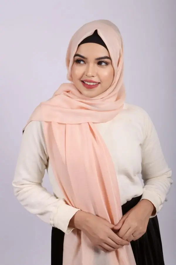 Peach Puff Modal Hijab