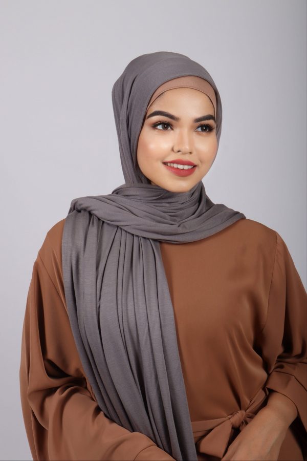 Slate Premium Jersey Hijab