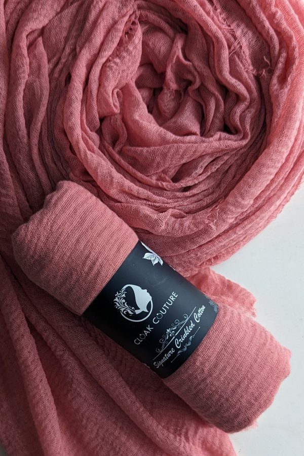 Macroon Crinkled Cotton Hijab