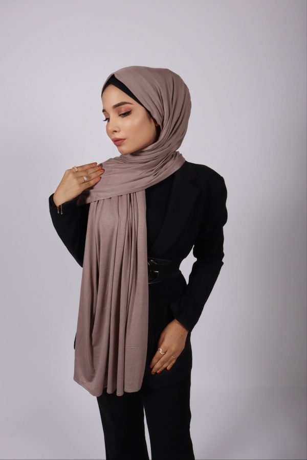 Pecan Premium Jersey hijab