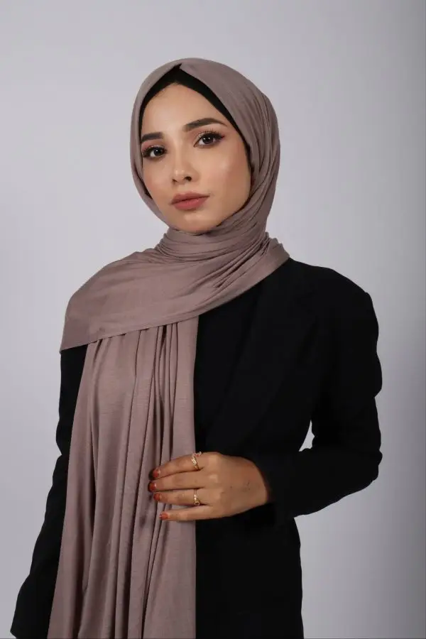 Pecan Premium Jersey hijab