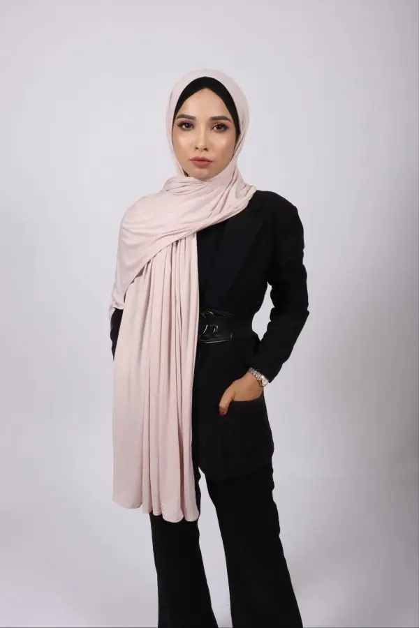 White Rose Premium Jersey Hijab