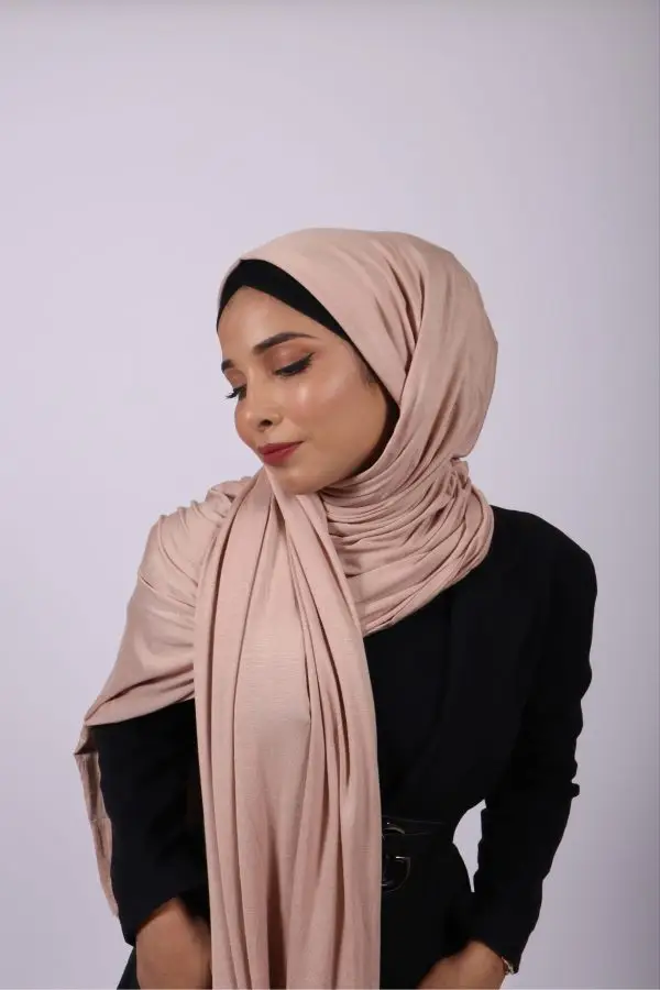 Toffee Premium Jersey Hijab