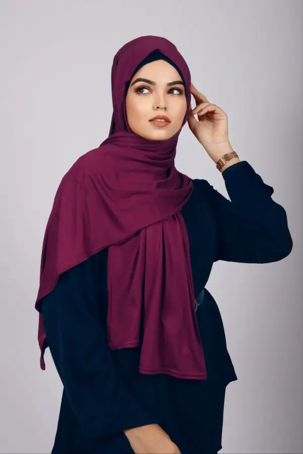 Mulberry bamboo Jersey Hijab