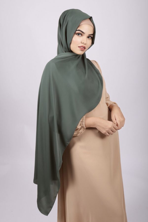 Sardine korean Chiffon Hijab