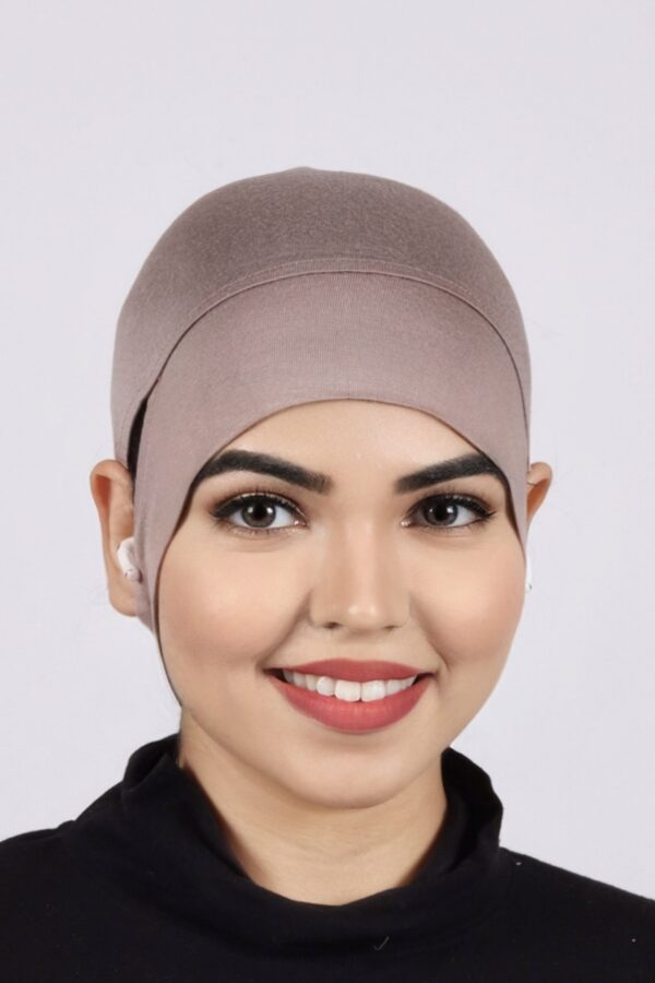 Cinnamon Ear-slit Access Hijab Cap