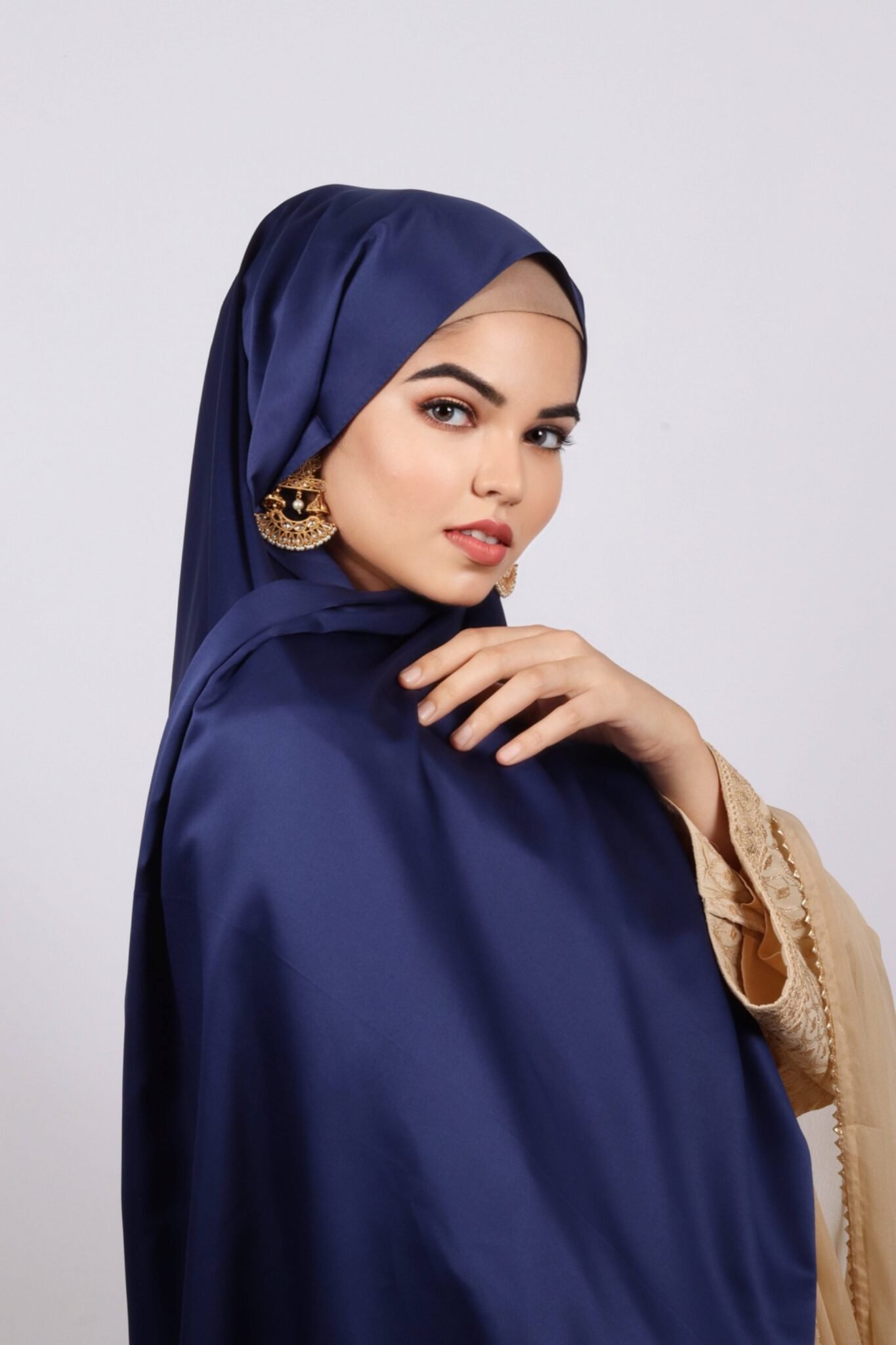 Opera Matte Satin Hijab - Cloak Couture