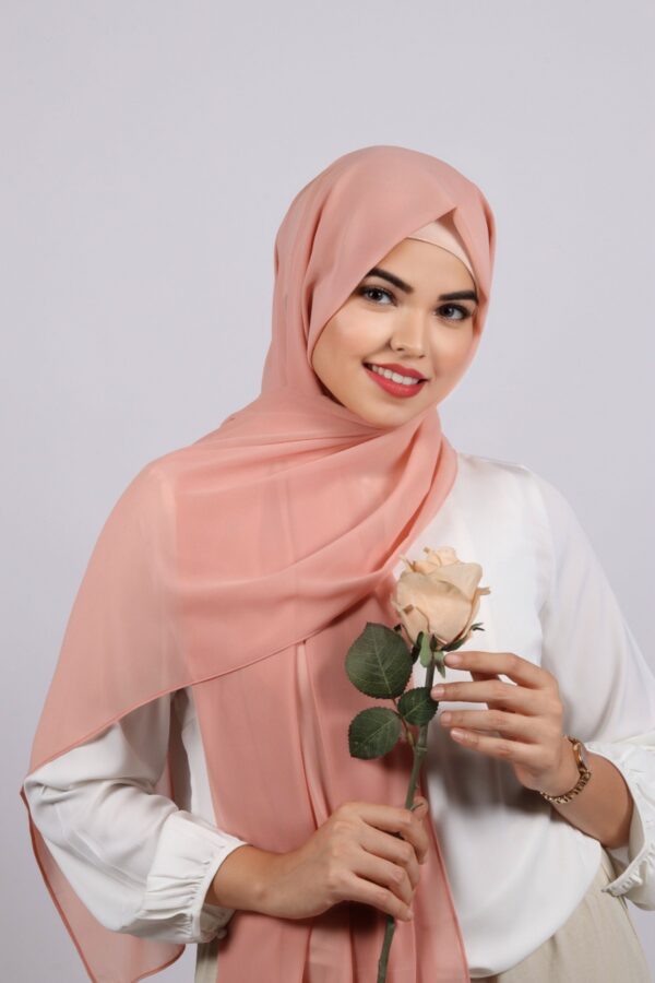 Maiden Pink Premium Chiffon Hijab