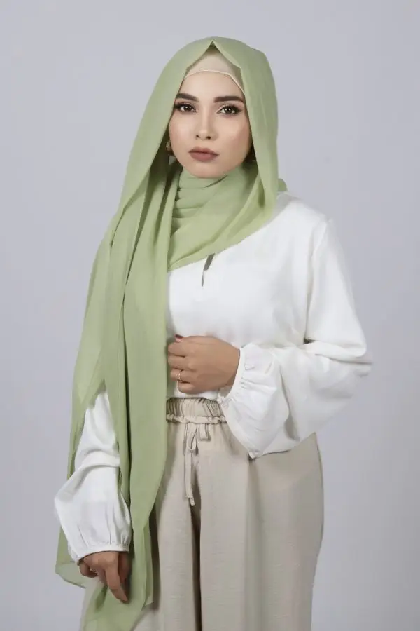 Pistachio Premium Chiffon Hijab