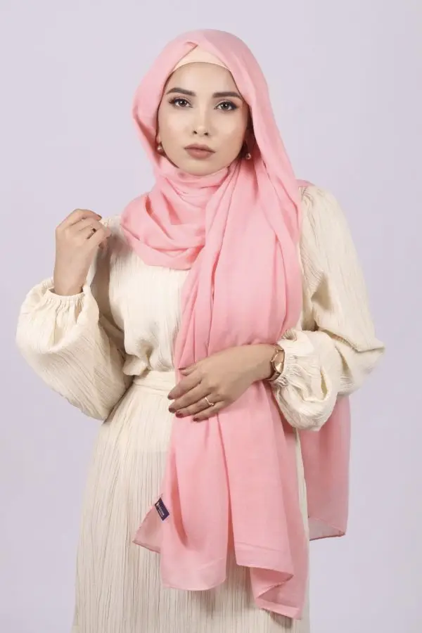 Lychee Pink Classic Cotton Hijab