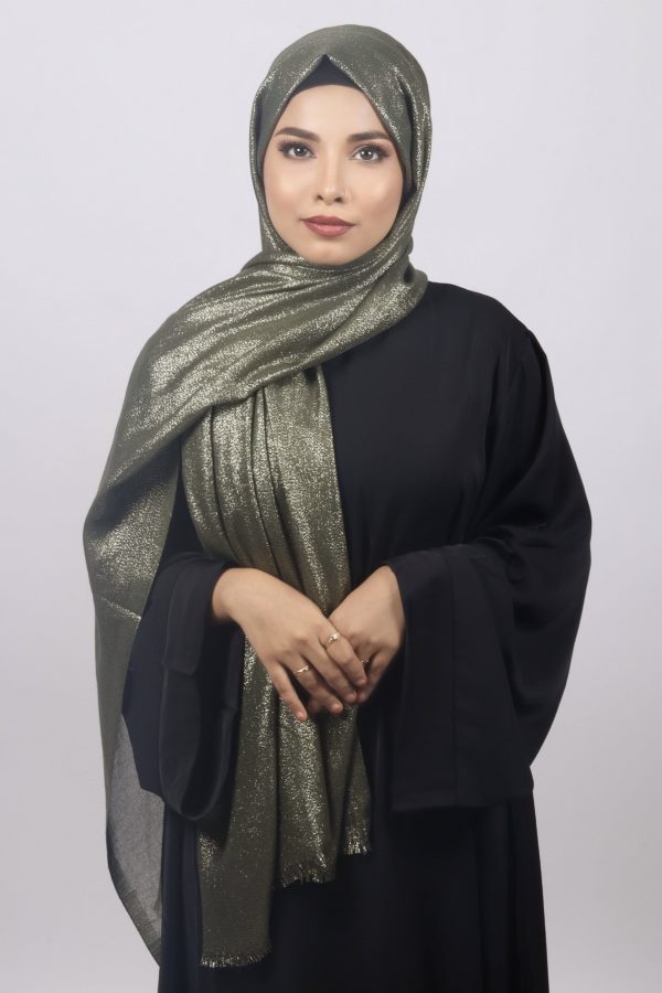 Serpent Premium Zari Hijab
