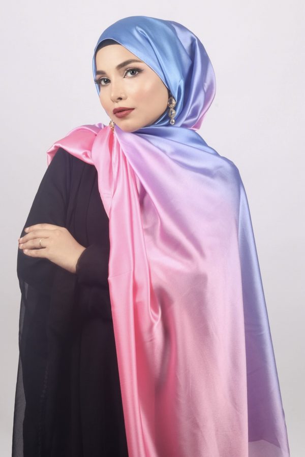 Unicorn Ombre Silk Hijab