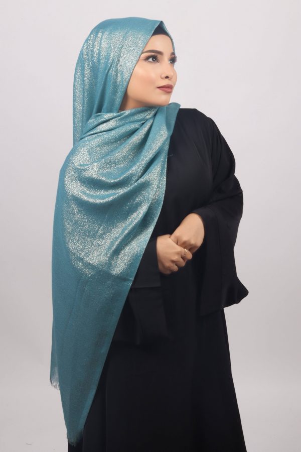 Mermaid Premium Zari Hijab