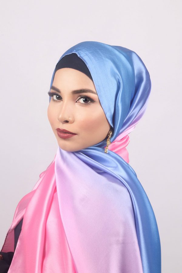 Unicorn Ombre Silk Hijab