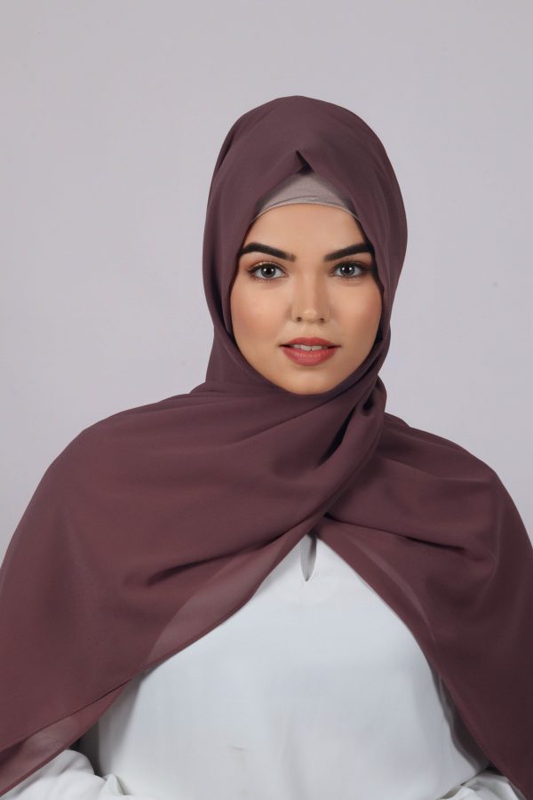 Chocoberry Premium Chiffon Hijab