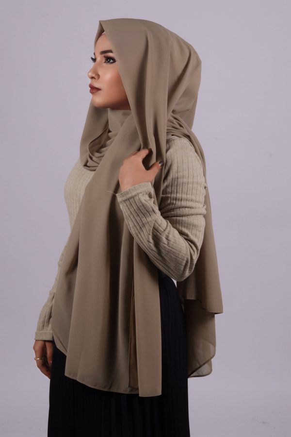 Sand Premium Chiffon Hijab