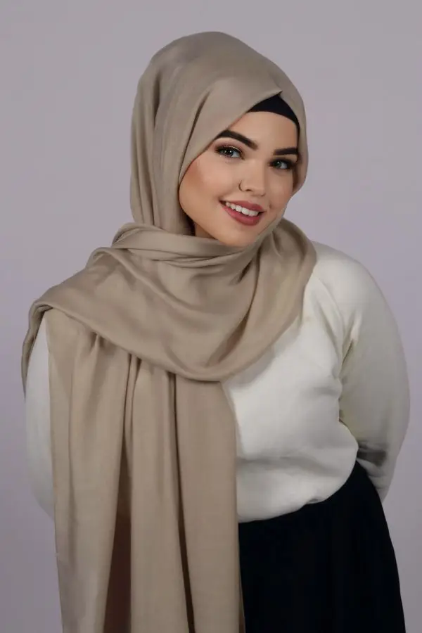 Vintage Beige Modal Hijab