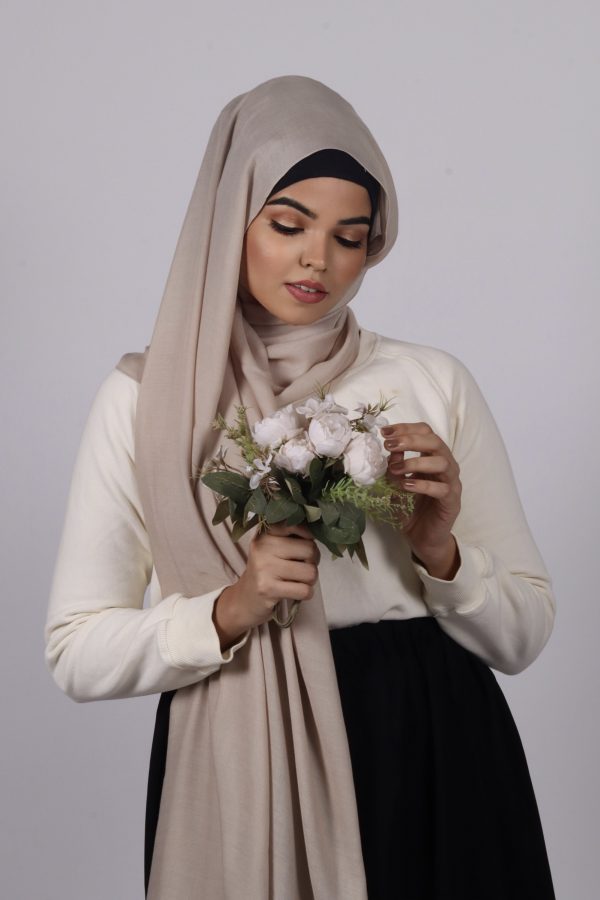 Cosmic Cream Modal Hijab