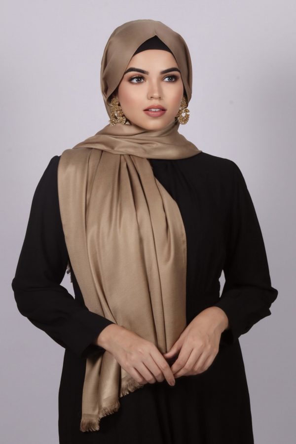 Toffee Luxe Silk Hijab