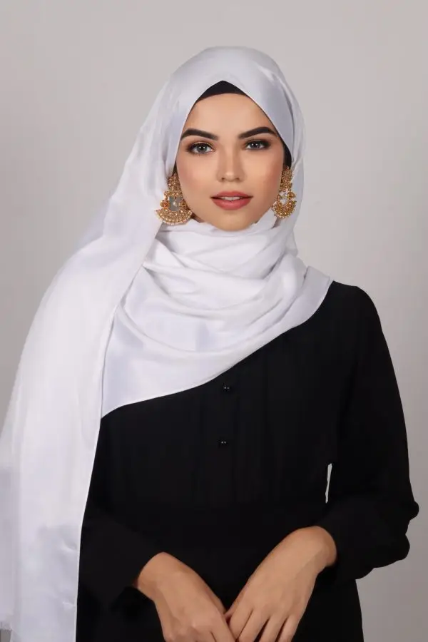 Milky Way Luxe Silk Hijab