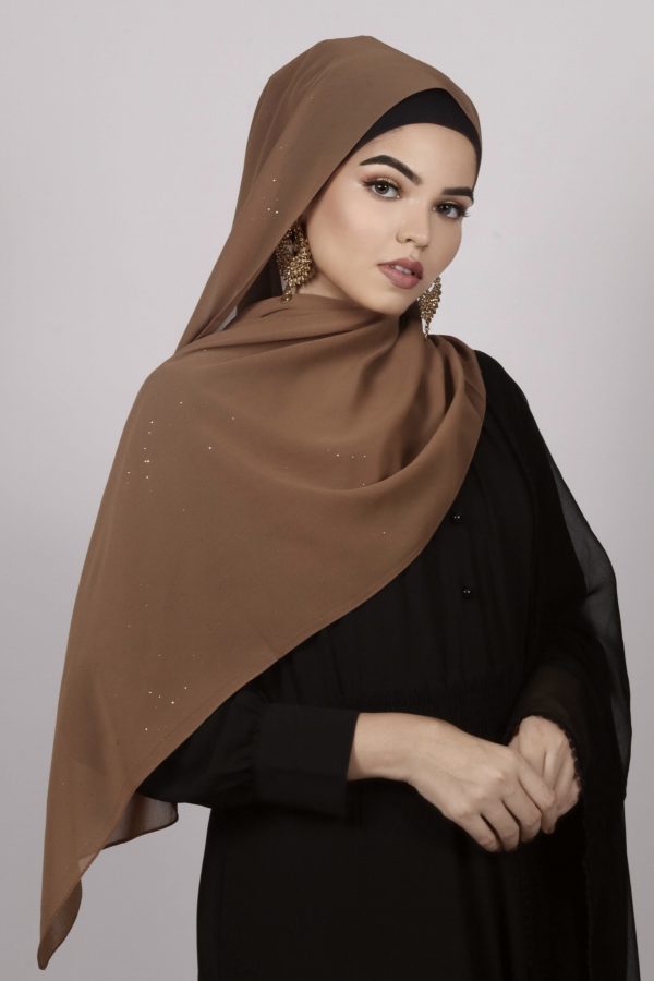 Dune Glitter Chiffon Hijab