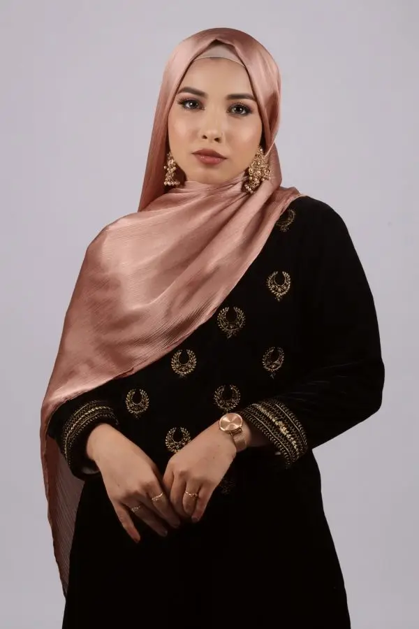 Copper Sand Muna Satin Hijab