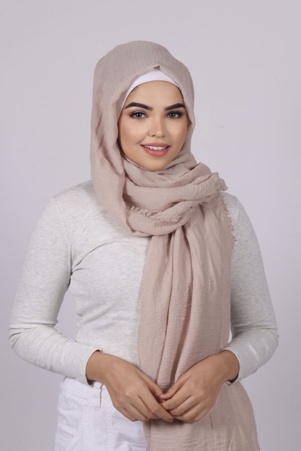 Apple Premium Crinkled Cotton Hijab