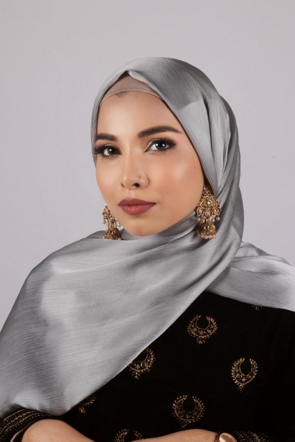 Platinum Muna Satin Hijab