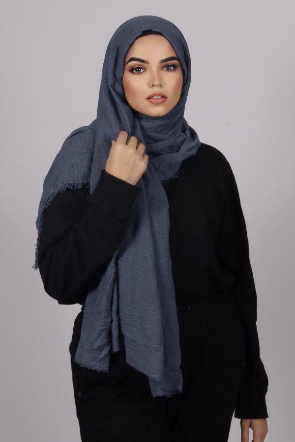 jean Premium Crinkled Cotton Hijab