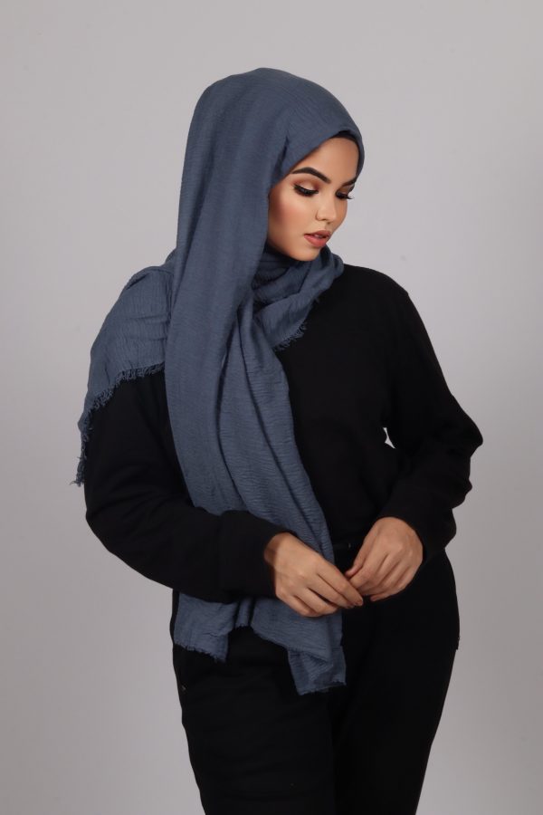 jean Premium Crinkled Cotton Hijab