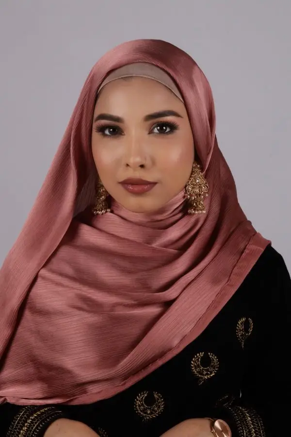 Valarian Rose Muna Satin Hijab