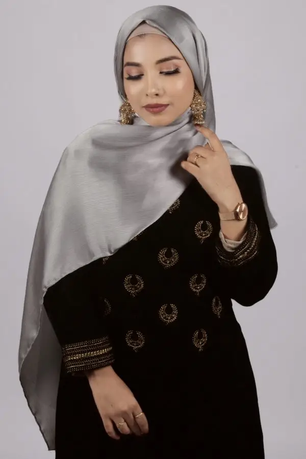 Platinum Muna Satin Hijab