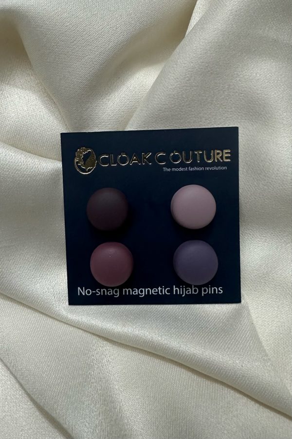 Lilac Palette No Snag Magnetic Pin ( set of 4)