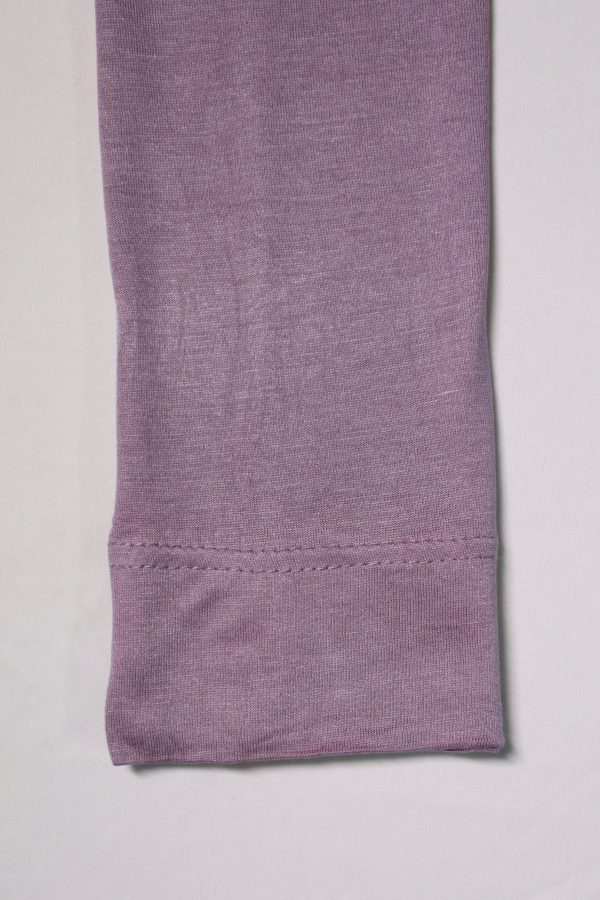 Lilac Jersey Cotton Tube Hijab Cap