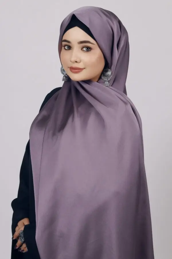 Lilac Turkish Silk Hijab