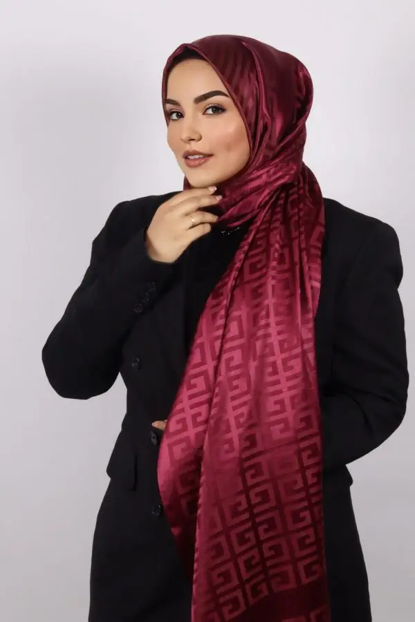 Katerina Viscose Silk Greek Print Hijab