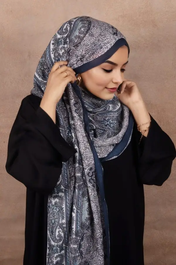 Zooni Pashmina Print Premium Viscose Hijab