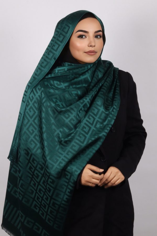 Xanthi Viscose Silk Greek Print Hijab