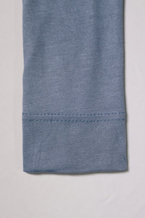 Slate Blue Jersey Cotton Tube Hijab Cap