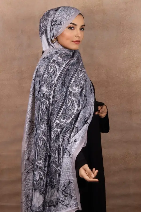 Eshal Pashmina Print Premium Viscose Hijab