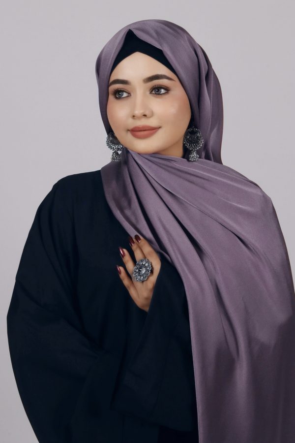 Lilac Turkish Silk Hijab