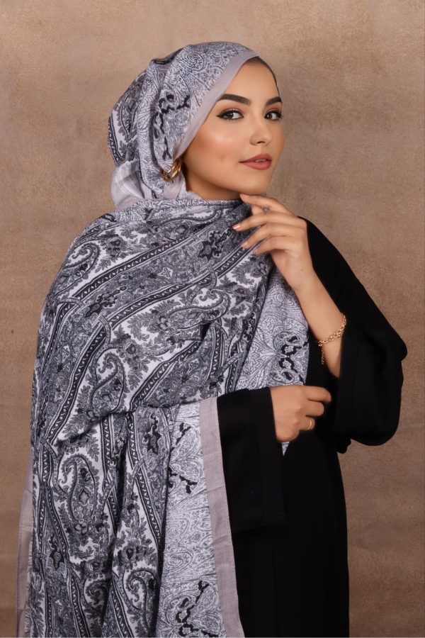 Eshal Pashmina Print Premium Viscose Hijab