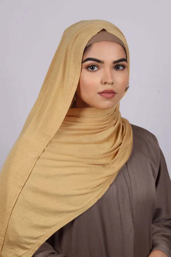 00A991DF-CF79-43A5-BA4A-E5C914FFF5E6-1.jpeg Golden Nude Classic Jersey Hijab - Image 1
